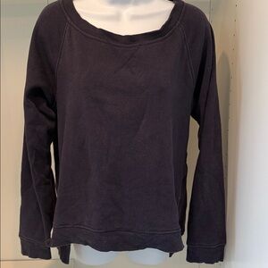 UGG Navy Zip-Up Sweatshirt